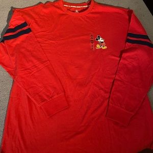Mickey Mouse Mens long sleeve shirt